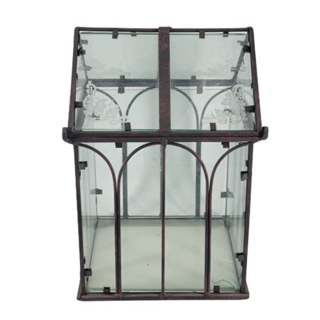 Metal & Glass Terrarium