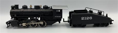 Bachmann HO Scale USRA 0-6-0 Locomotive & Slope Tender Train Cars
