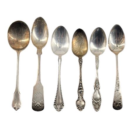 Sterling Silver Spoon Lot