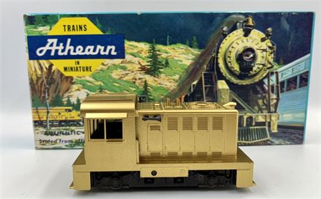 Athearn HO Scale Bronze Hustler Switcher Train Car