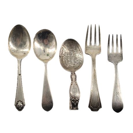 Sterling Silver Flatware Lot
