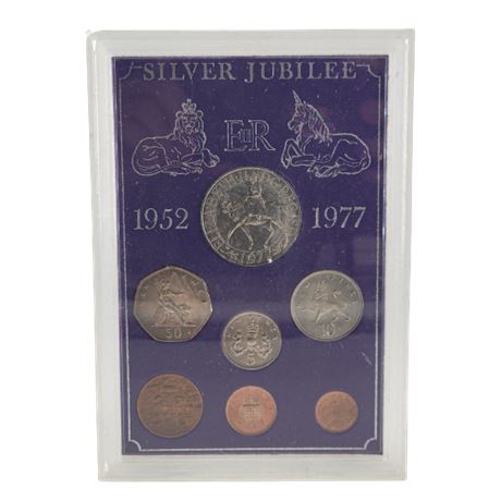 Silver Jubilee 1952-1977 Coin Set