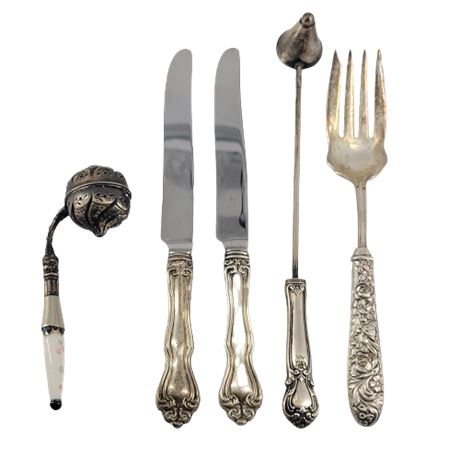 Sterling Silver Handled Flatware