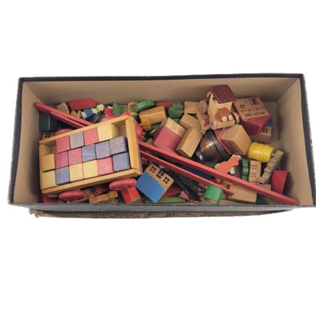 Wood Toy Lot