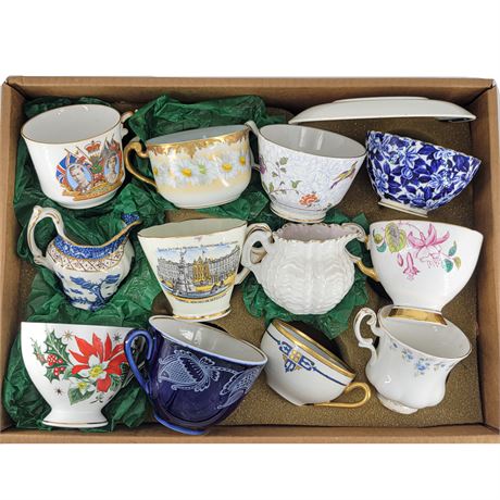 Porcelain Tea Cup Lot