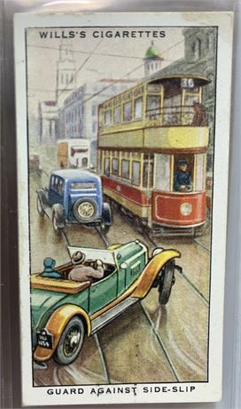 1934 Complete 50 pc Set Wills’s Cigarette Trade Cards, “Safety First”