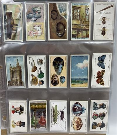 1922 Complete 50 pc Set Wills’s Cigarette Trade Cards, Do you Know 1st Series