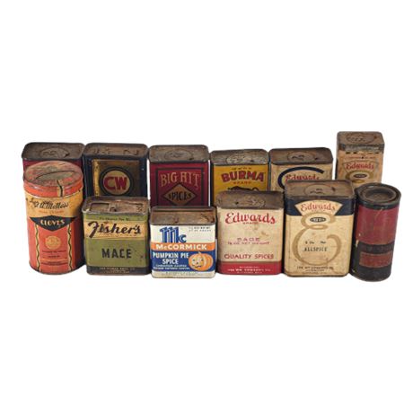 Vintage Tin Lot
