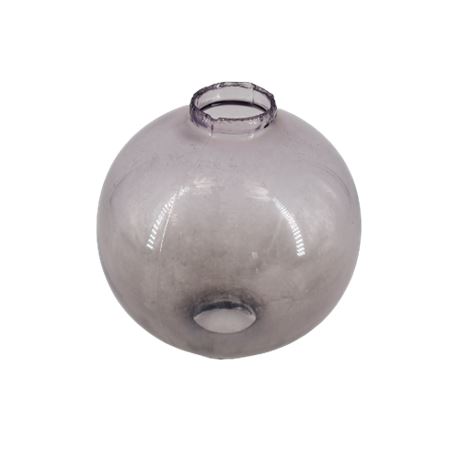Vintage Purple Glass Lightning Ball