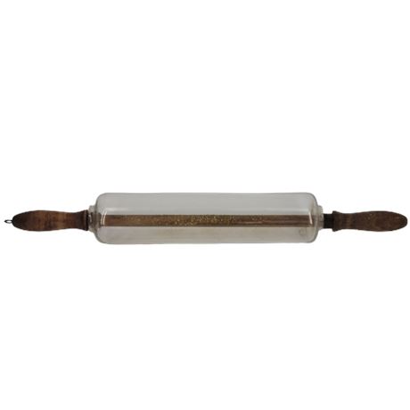 Vintage Glass Rolling Pin