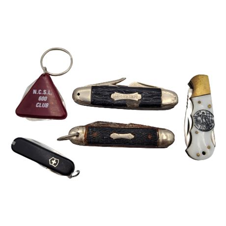 Vintage Pocket Knives Lot