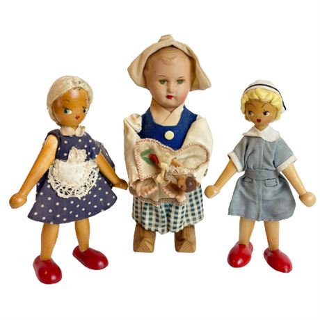 Vintage German & Polish Dolls