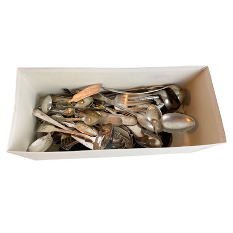 Vintage & Antique Silverplate Lot
