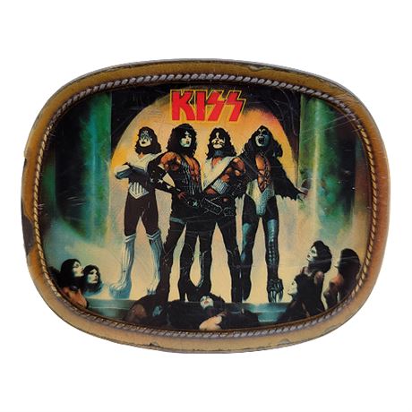 1977 KISS Belt Buckle by Pacifica Mfg.