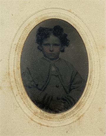 6 Victorian era Children’s Tin Type Photographs