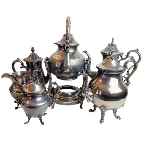Vintage & Antique Silverplate Lot