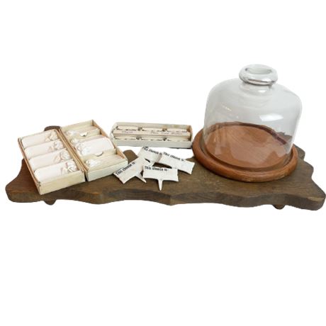 Primitive Style Charcuterie Lot