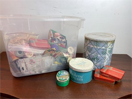 Button & Sewing Lot