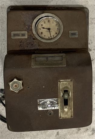 Vintage Nautical Great Lakes Frank Morrison Maritime International Time Clock