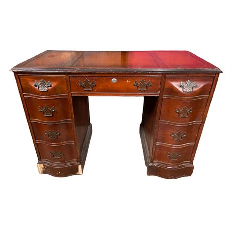 Vintage Kneehole Desk