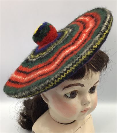 Vintage made in Scotland 100% Pure Wool Royal Stewart Tam, Child Size Beret