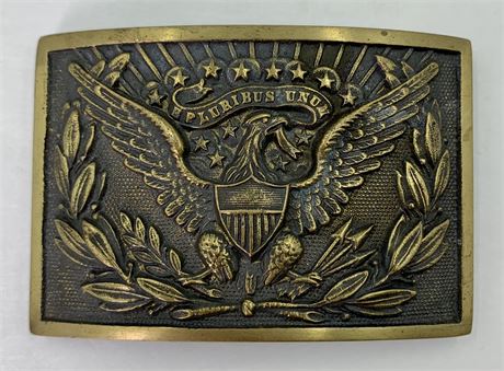 Vintage Model 1851 US Eagle Reproduction Sword Belt Plate