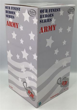 Unopened NOS 2000 Hasbro GI Joe 57703 Our Finest Heroes Series ARMY Statue