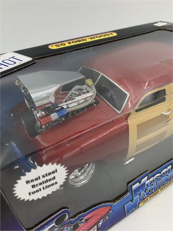 NOS 1950 Ford Woody Muscle Machines Die-Cast 1/18 scale Model