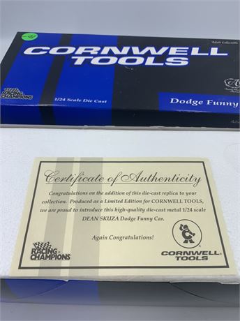 NOS Unopened Cornwell Tools Dodge Funny Car Die-Cast 1/24 scale Model
