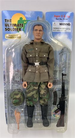 NOS Unopened The Ultimate Soldier WWII German Military Soldier Action Figure