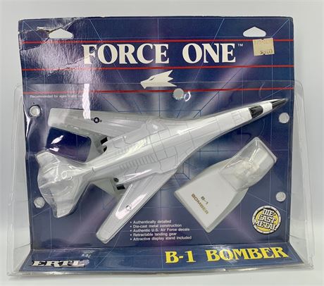 NOS ERTL B-1 Bomber Die-Cast Metal US Air Force Military Plane