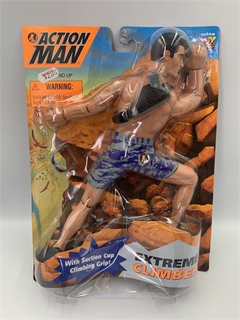 NOS 1999 Hasbro Action Man Extreme Climber Action Figure