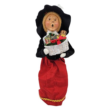 1996 Byers' Choice "The Carolers" Crabtree & Evelyn Woman