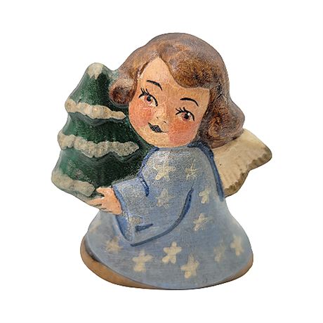 Vaillancourt Folk Art Tiny Angel with Assorted Hair Color: Brunette #9539