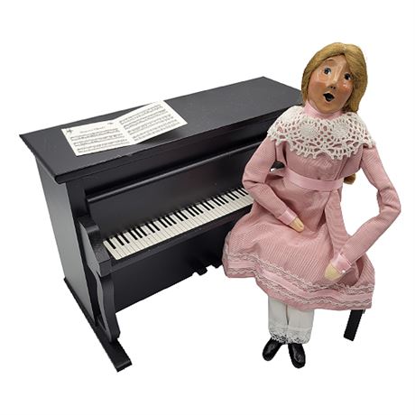 1995 Byers' Choice "Louise & Piano" from The Nutcracker, First Edition