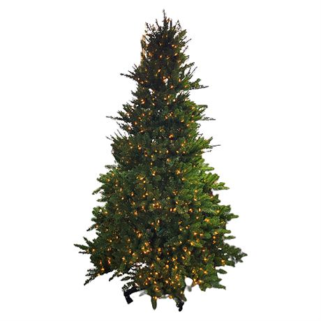 Frontgate Flip 8' Pre-Lit Artificial Christmas Tree
