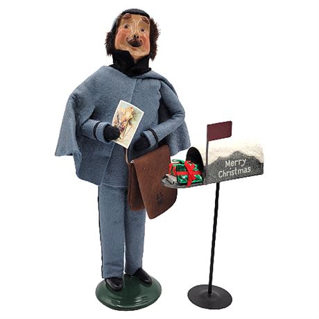 1993 Byers' Choice "The Carolers" Mailman w/ Mailbox