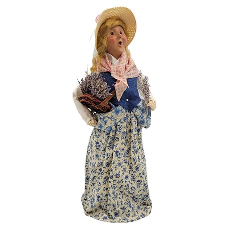 2002 Byers' Choice "The Carolers" Cries of London: Lavender Woman
