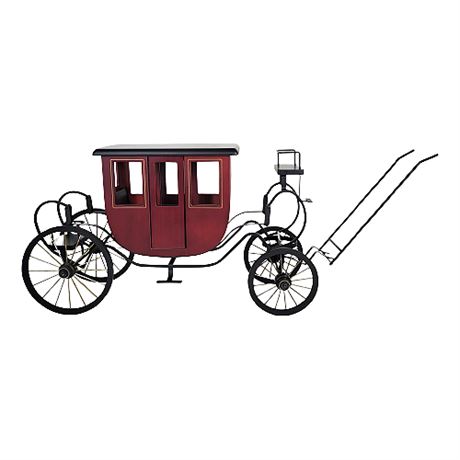Byers' Choice "The Carolers" Brown Stage Coach