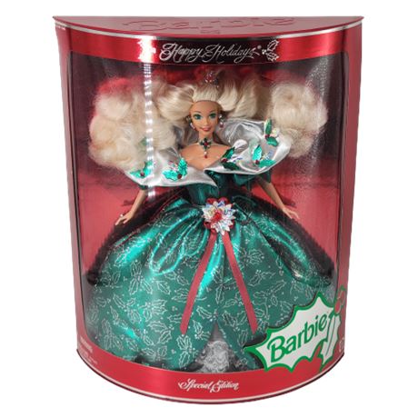 Happy Holidays Special Edition 1995 Barbie Doll