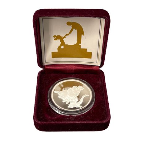 Disney Fantasia 50th Anniversary .999 Silver Commemorative Coin