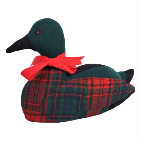 Wool Duck Doorstop/Pillow