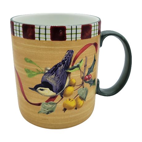 Lenox "Winter Greetings" Mug: Nuthatch