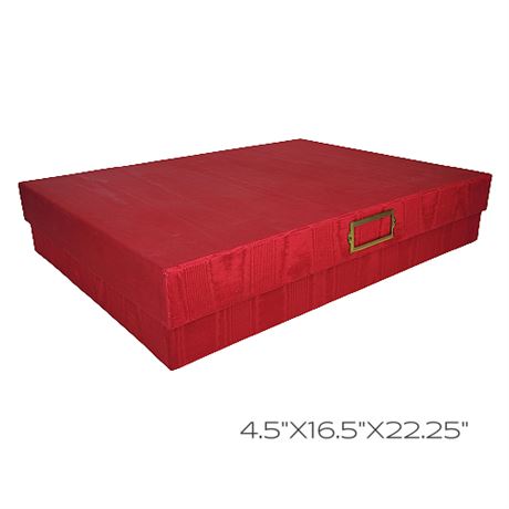 Ultimate Christmas Storage Medium Fabric Covered Box